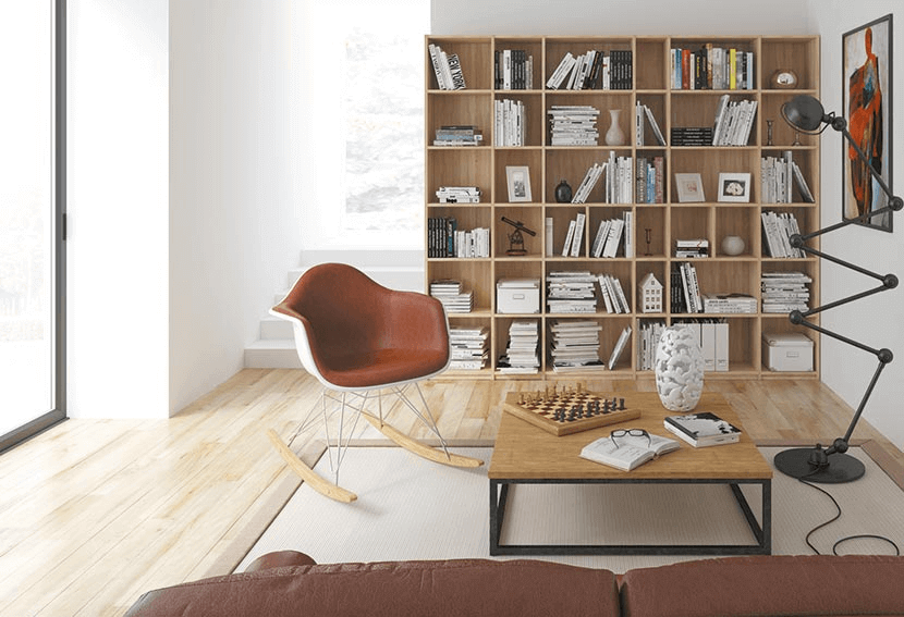 Bibliothèque / meuble TV personnalisable rangement porte et tiroir