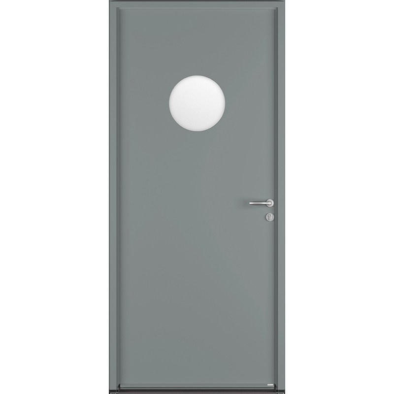 Porte métallique à isolation thermique