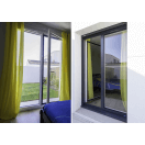 Porte-fenêtre aluminium bicoloration